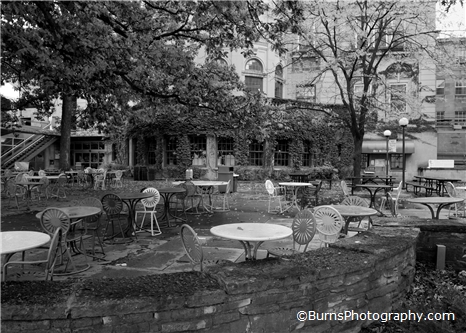 Picture of Memorial Union Terrace Black and White