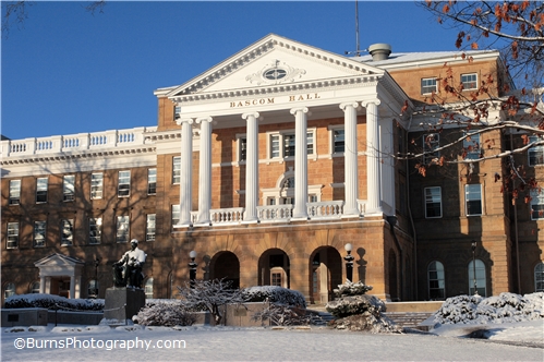 Picture of Bascom Hall in Winter